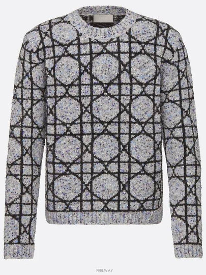 Cotton Cashmere Knit Top Grey - DIOR - BALAAN 2