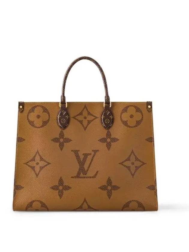 OnTheGo Gm Monogram Canvas Tote Bag Brown - LOUIS VUITTON - BALAAN 9