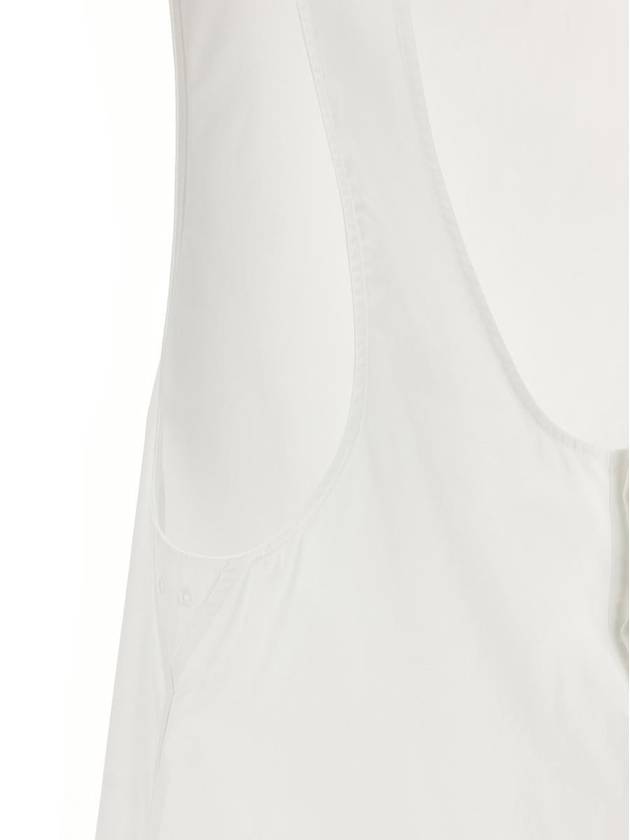 Semi See-through Henry Tank Top 790074Y227W - SAINT LAURENT - BALAAN 5