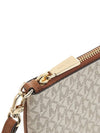 Women's Jet Set Charm Clutch Bag White - MICHAEL KORS - BALAAN 9