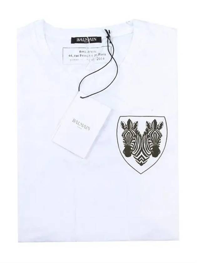 14FW Zebra Pocket Tee 3 Set J607 1303 176 - BALMAIN - BALAAN 2