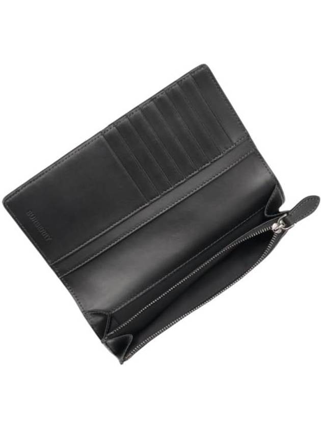 Long Wallet 743888 Charcoal - BURBERRY - BALAAN 5