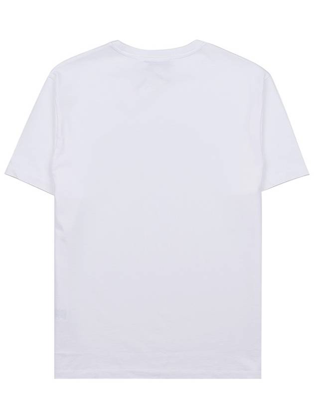 Campus Fox Relaxed Short Sleeve T-Shirt White - MAISON KITSUNE - BALAAN 3