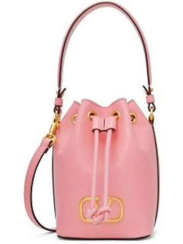 Women s Mini V Logo Signature Bucket Bag Bubble 4W2P0Z44 VNL ZQQ 1224498 - VALENTINO - BALAAN 1