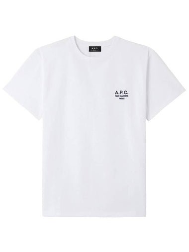 Raymond Short Sleeve T-shirt White - A.P.C. - BALAAN 1