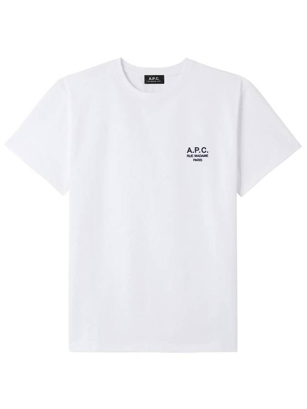 Raymond Short Sleeve T-shirt White - A.P.C. - BALAAN 1