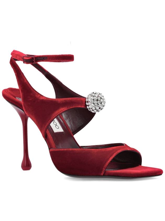 Jimmy Choo Heeled Sandals Orb, Women's, Red - JIMMY CHOO - BALAAN 4