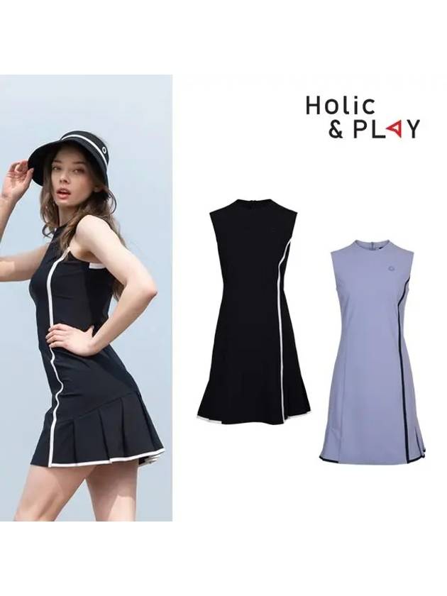 spandex cool pleated dress HB2WOP001 - HOLIC&PLAY - BALAAN 6