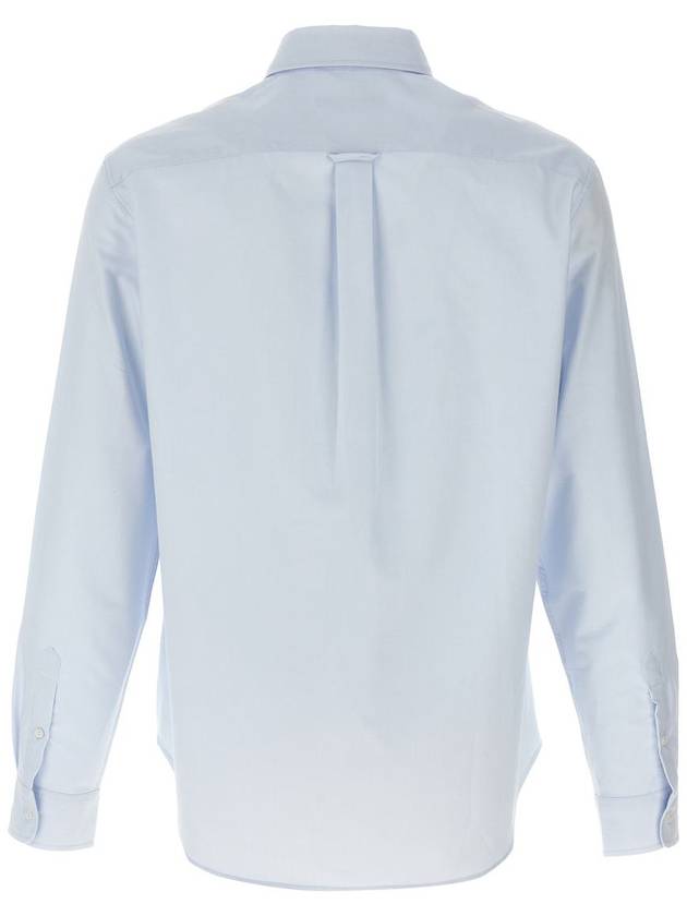 Mini Fox Head Classic BD Long Sleeve Shirt Blue - MAISON KITSUNE - BALAAN 3