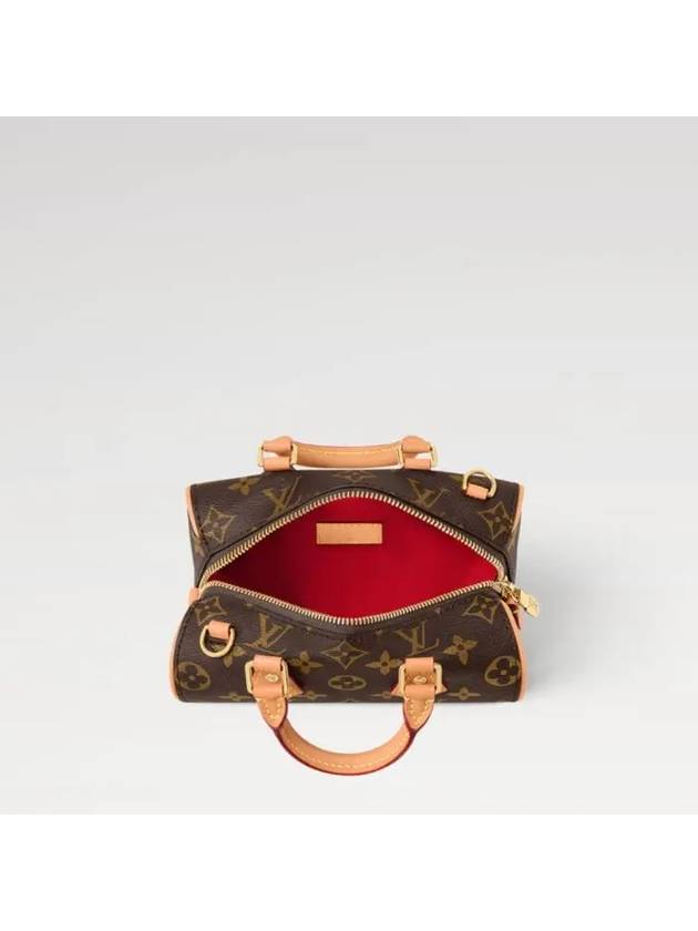 Nano Speedy Dating Monogram Tote Bag Brown - LOUIS VUITTON - BALAAN 4