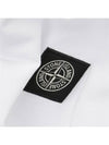 Pique Stretch Cotton Short Sleeve Polo Shirt White - STONE ISLAND - BALAAN 5