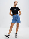 Denim Shorts Mid Blue - STUSSY - BALAAN 5