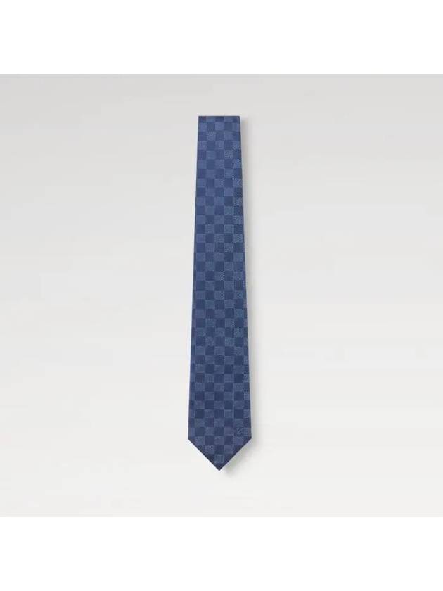 Damier Classic Tie Blue - LOUIS VUITTON - BALAAN 2