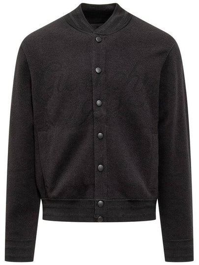 Cotton Bomber Jacket Black - GIVENCHY - BALAAN 2