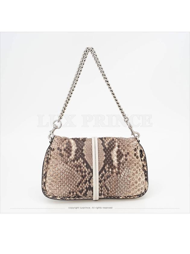 Bamboo python shoulder bag 235320 0904sva - GUCCI - BALAAN 4