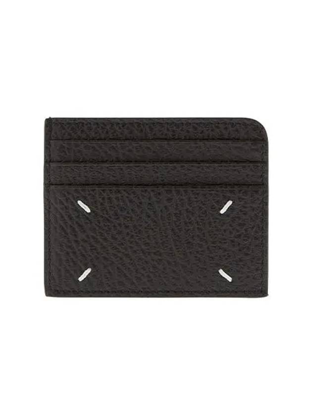 Stitch Card Wallet Black - MAISON MARGIELA - BALAAN 3