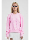 Square neck Logo Sweatshirt Pink - SAY-_YEON - BALAAN 2