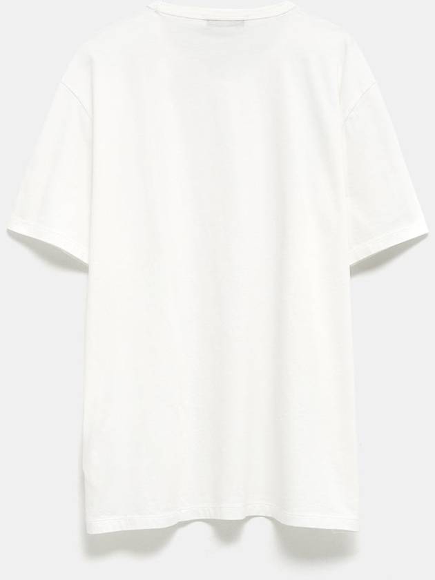 New Box Cotton Crew Neck Short Sleeve T-Shirt White - OUR LEGACY - BALAAN 3