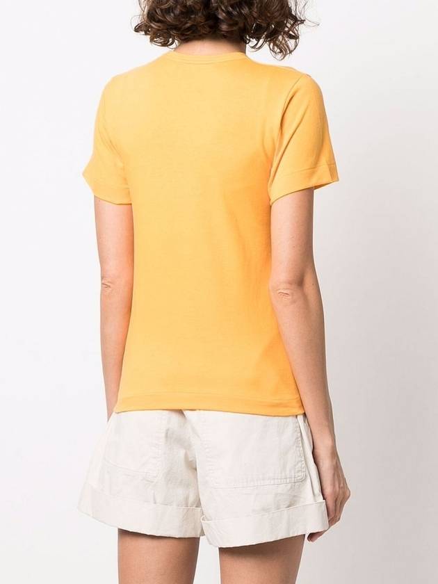 22SS Women's Mini Logo Orange TShirt P1T313 - COMME DES GARCONS - BALAAN 3