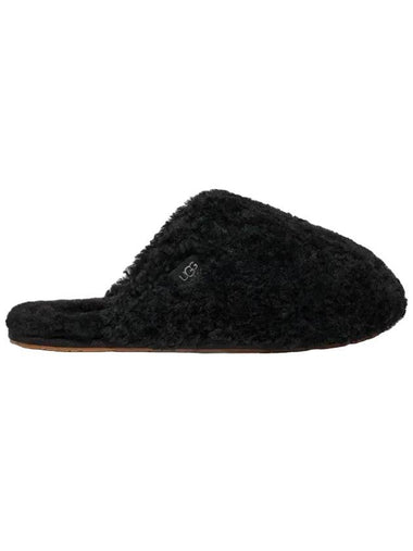 Maxi Curly Fur Slippers Black - UGG - BALAAN 1