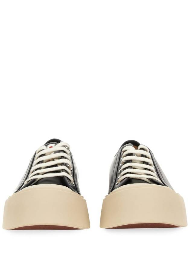 Pablo Platform Nappa Leather Low Top Sneakers Black - MARNI - BALAAN 6