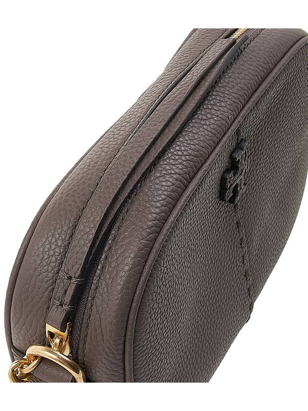 McGraw Logo Camera Shoulder Bag Turtledove - TORY BURCH - BALAAN 9