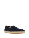 Suede Espadrille Navy - BRUNELLO CUCINELLI - BALAAN 3