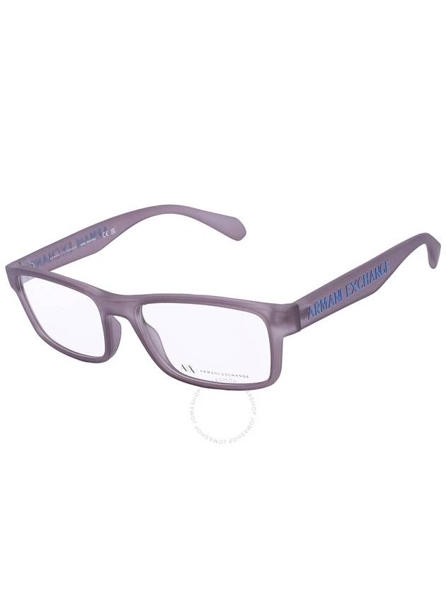 Armani Exchange Demo Rectangular Men's Eyeglasses AX3070 8310 55 - ARMANI EXCHANGE - BALAAN 3