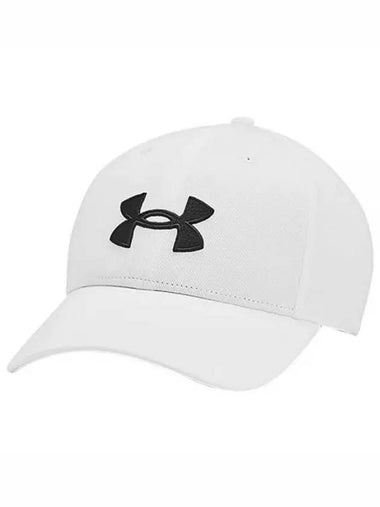 Men's UA Blitzing Adjustable Ballcap White - UNDER ARMOUR - BALAAN 1