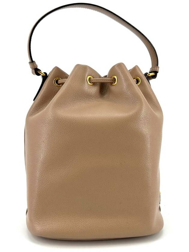 Soft calfskin leather bucket bag cross 1BH038 - PRADA - BALAAN 5