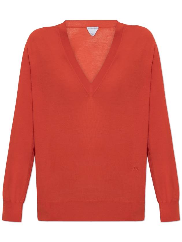 Bottega Veneta Cashmere Sweater, Women's, Red - BOTTEGA VENETA - BALAAN 1