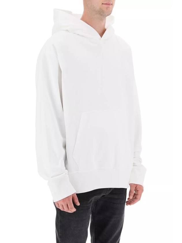 S Macs Megoval D Hoodie White - DIESEL - BALAAN 3