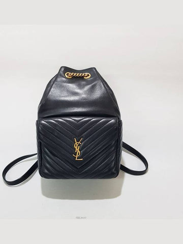 Joe leather backpack - SAINT LAURENT - BALAAN 1