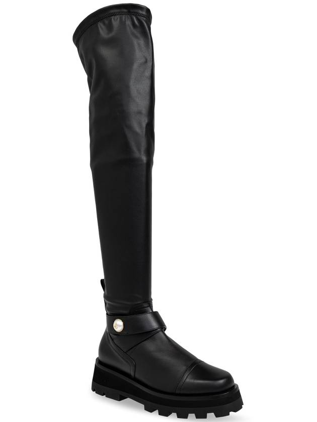 Jimmy Choo Over-the-knee Boots Meena, Women's, Black - JIMMY CHOO - BALAAN 4