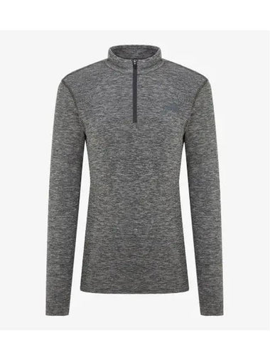 The North Face NT7LQ81B Women s Simfree Long Sleeve Zip T Shirt - THE NORTH FACE - BALAAN 1