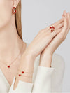 Suite Alhambra Heart Bracelet Rose Gold Carnelian VCARN59L00 - VANCLEEFARPELS - BALAAN 3