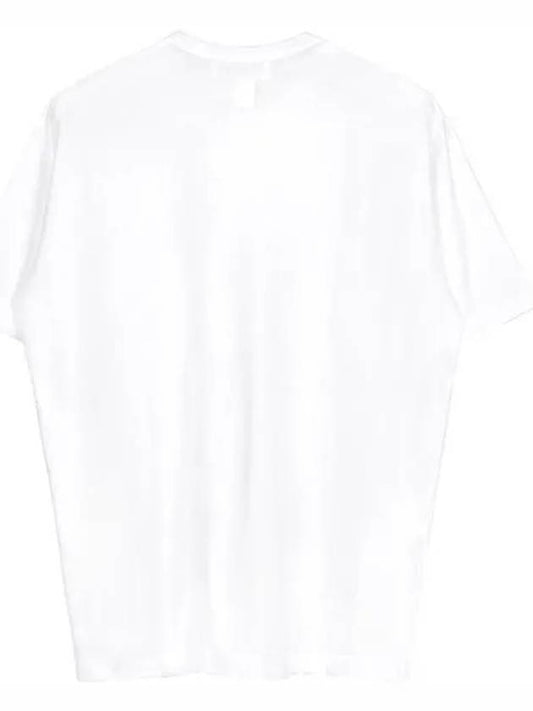 Lacoste White Logo T Shirt FLT009W23 - COMME DES GARCONS - BALAAN 2