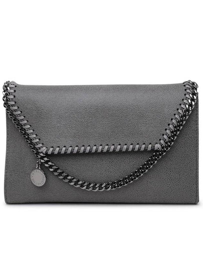 silver Falabella mini shoulder bag light gray - STELLA MCCARTNEY - BALAAN 2