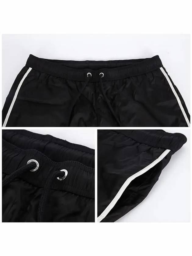 Logo Patch Swim Shorts Black - MONCLER - BALAAN 6