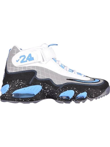 Air Griffey Max 1 Premium High Top Sneakers Silver White - NIKE - BALAAN 1