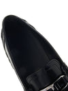 O'Lock Round Toe Calfskin Loafers Black - FENDI - BALAAN 8