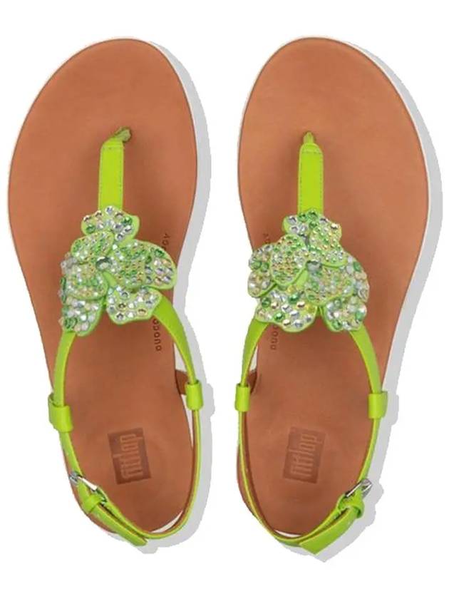 Tia corsage sandals lime green women - FITFLOP - BALAAN 2