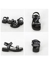 Leo Strappy Sandals Black - CELINE - BALAAN 3