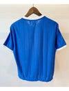 Adicolor 3 Stripes Pinstripe Short Sleeve T-Shirt Blue - ADIDAS - BALAAN 5