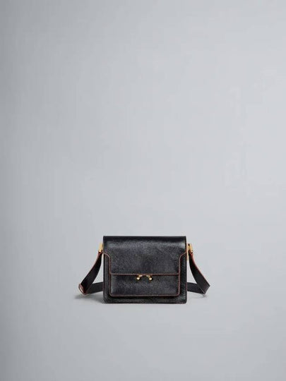 Trunk Soft Mini Shoulder Bag Black - MARNI - BALAAN 2