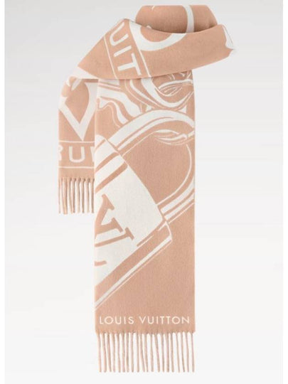 M90815 Lock and Key Scarf - LOUIS VUITTON - BALAAN 2