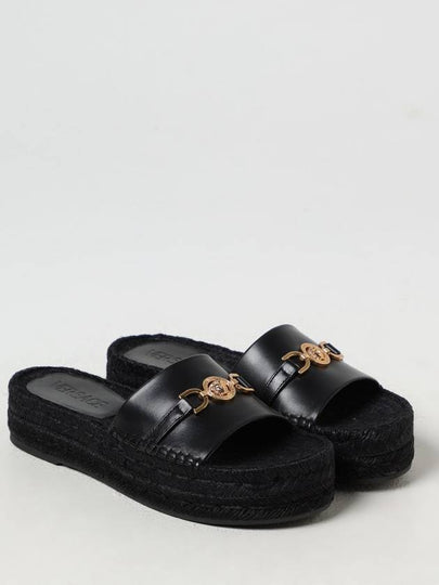 Flat sandals woman Versace - VERSACE - BALAAN 2