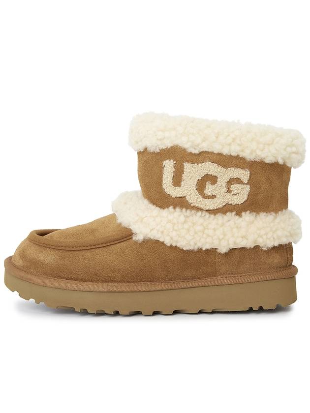 Women's Ultra Mini Fluffwinter Boots Chestnut - UGG - BALAAN 5