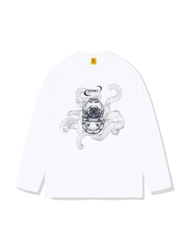 Tranquil Long Sleeve T-Shirt White - BATTRACT - BALAAN 1