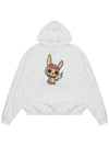 Unisex Skull Bunny Metallic Embroidery Large Fit Hood SDKIIISD231114HD002 - SALONDEKII SDLABEL - BALAAN 10